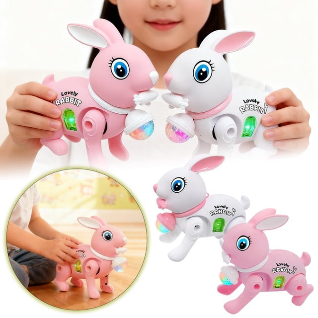 Interactive Pull String Bunny With Flashing Lights And Music For Toddlers Early Learning And Sensory Development Purdue Education Surveying in Early America Geography Education Tasting Education