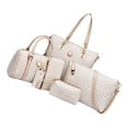 thumbnail image 4 of 6 piezas de bolsos Set Totes Satchels Bag Bolsos de hombro Key Zulema Bolsos de hombro Monedero Clutch, 4 of 8