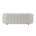 thumbnail image 3 of ACME Osmash Wooden Frame Sofa in White Teddy Sherpa, 3 of 6