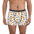 thumbnail image 1 of Balery Dog Faces Calzoncillos bóxer para hombre, ropa interior de algodón suave y transpirable con cinturilla de nailon-Small, 1 of 5