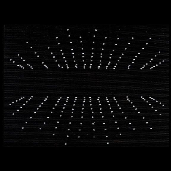 16 Sheet Glitter Rhinestone Iron on Transfers Starburst Glass Rhinestone Hotfix Appliques Crystal Rhinestone Decals Hot Melt Round Rhinestone Patch