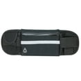 thumbnail image 2 of Wrapables Adjustable Neoprene Running Belt, Waterproof Fanny Pack, Workout Pouch for Running Jogging Hiking, Black, 2 of 8
