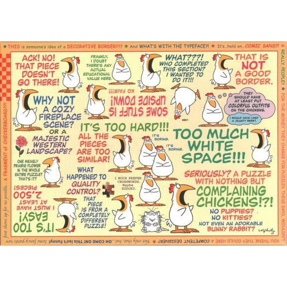 Puzzle Complaints : 500 Pieces