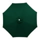thumbnail image 5 of Fiudx Tela Impermeable para Sombrilla de Exterior, Funda de Repuesto de Poliéster Resistente, Ranuras Reforzadas para Sombra de Jardín, Ideal para Terraza y Playa, 21 Colores, 7 Tamaños Disponibles, 5 of 5