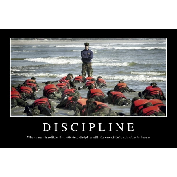 discipline makes a man perfect