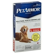 PetArmor Flea & Tick Protection for Large Dogs, 3 Monthly Doses