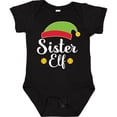thumbnail image 3 of Inktastic Christmas Sister Elf Holiday Girls Baby Bodysuit, 3 of 5