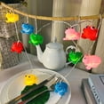 thumbnail image 5 of Cute Frog String Lights Colorful Frog Birthday Decoration Prince Frog Battery Operated String Lights Decorative Animal Lights for Wall Window Yard Garden Party Decor, 5 of 12