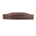 thumbnail image 3 of Bridge Replacement Parts, Complete Better Tint Acoustic Guitar Bridge Set Rosewood 6 End Pins For String Instrument, 3 of 8
