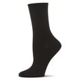 thumbnail image 2 of MeMoi Women's Organic Cotton Flat Knit Breathable Crew Sock - Mens - Male, 2 of 6