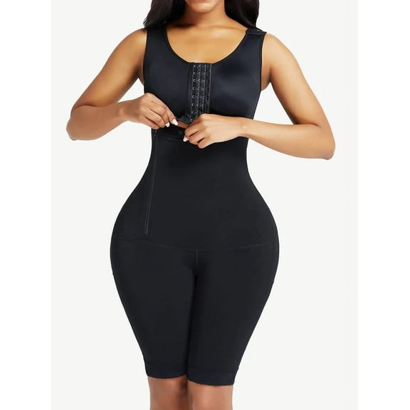 Reta 3-Row Hook Tummy Control Butt Lifter Thigh Trimmer Post-surgical Full Body Shapewear