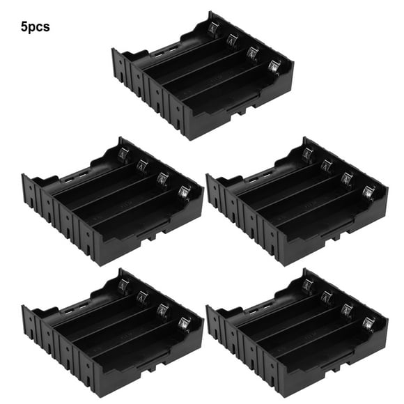 Stable Lightweight  Batteries, Black Battery Box, For  Sized Batteries Rechargeable Batteries Home Disposable