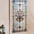 thumbnail image 5 of Stained Glass Window Privacy Film,Vintage Rainbow Window Film Static Cling Non-Adhesive Window Clings Decorative Glass Decal for Home Office, 17.7"x39.4", 5 of 5
