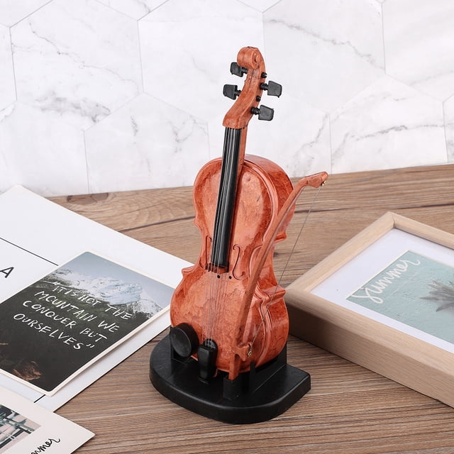 Caja de música para violín, mini caja de música de plástico encantadora, caja de música de regalo, juguete construido para durar