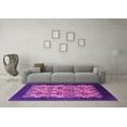 thumbnail image 3 of Ahgly Company Indoor Square Oriental Pink Industrial Area Rugs, 3' Square, 3 of 4