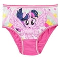 thumbnail image 2 of My Little Pony Girls Underwear 5 Pack Sizes 2T-8, 2 of 3