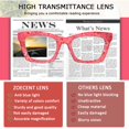 thumbnail image 3 of Gafas de lectura ZOECENT Oprah Style con bloqueo de luz azul x2.25, 3 of 7