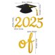 thumbnail image 4 of KAKOWELY Banner decorativo para fiesta de graduación, clase de 2025, adorno de fondo de graduación, pancarta de felicitaciones para graduados., 4 of 4
