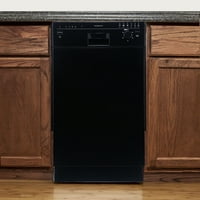 EdgeStar 18" Built-In Dishwasher Black by EdgeStar