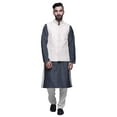 thumbnail image 1 of Atasi Ensemble Kurta Pyjama Ethnique Classique à Manches Longues Imprimé pour Hommes Tenue Décontractée, 1 of 5