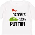 thumbnail image 4 of Inktastic Daddy Little Putter Mini Golf Boys or Girls Long Sleeve Toddler T-Shirt, 4 of 5