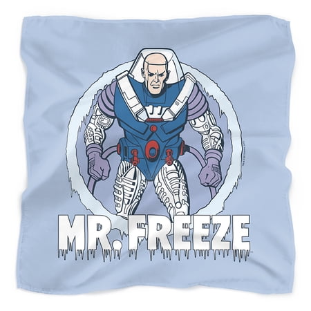 Batman Mr Freeze Bandana (21 in x 21 in)