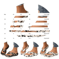 thumbnail image 3 of RotHome Womens Orthopedic Arch Support Sandals Flip Flops Plantar Fasciitis Soft Wedge Thong Platform Recovery Flipflops Slip On Walking Lightweight Summer Beach Dressy Shoes, 3 of 5
