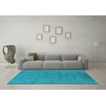 thumbnail image 3 of Ahgly Company Indoor Rectangle Oriental Light Blue Industrial Area Rugs, 8' x 10', 3 of 4