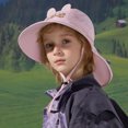 thumbnail image 2 of Krdevn Kids Capybara Print Sun Hat, Wide Brim Neck Flap UPF 50+ Hat Size:3-10 Years, 2 of 6