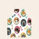 thumbnail image 1 of 1pc Polyester Cartoon Cat And Dog Apron, Adjustable Oil & Stain Resistant Halter Apron For Chef Gardening Cooking Baking Florist Shop Painting Pinafore Barista, Bib Overalls, 1 of 5