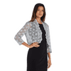 R&M Richards Women's Lace Bolero with Scalloped Edges