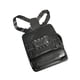 thumbnail image 1 of Bolsa de peluquería para el pecho, práctica bolsa para tijeras de peluquería con doble correa de hombro. Negro, 1 of 7