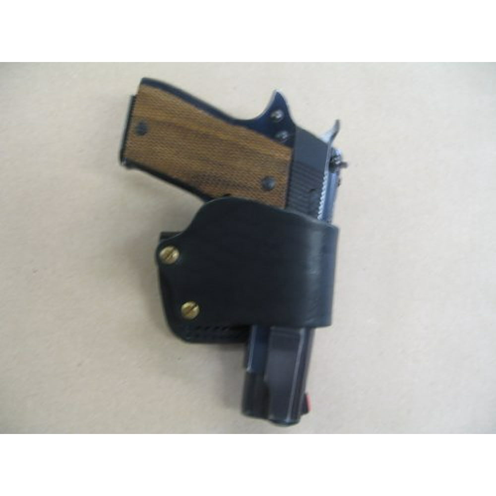 Belt Side Holster For Star Firestar M40 3.4" - Right/Left Hand OWB Holster With Magazine Pouch