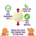 thumbnail image 2 of Dog Ball Toys Chew King Glowing Fetch Ball, paquete de 8 bolas, 2 of 6