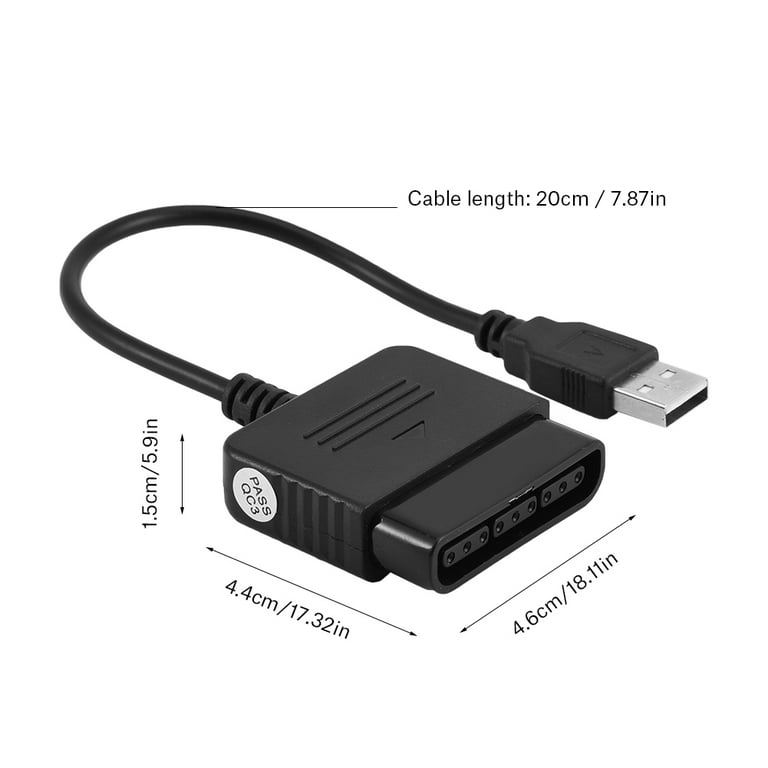 Mgaxyff For 1 2 PS1 PS2 Controller to USB Adapter Converter for