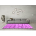 thumbnail image 3 of Ahgly Company Indoor Rectangle Abstract Purple Contemporary Area Rugs, 5' x 7', 3 of 4