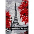 thumbnail image 1 of Rug Making Latch Hooking Kit | Paris Autumn, 1 of 9