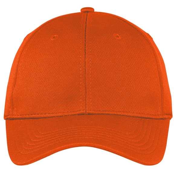 High Visibility Moisture Wicking Adult Hat, Neon Orange