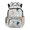 Cat Print, variant on FUIALDOLG Smooth Zippers Kids Backpack for Daily Use Primary School, Polyester Side Pockets Book Bag, Floral Sky Dragon