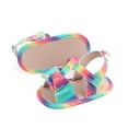 thumbnail image 3 of Seyurigaoka Baby Girl Summer Lovely Sandal Shoes Anti-Slip Home Patch Color Big Bow Casual Party Cute Shoes for Infants Kids, 3 of 5