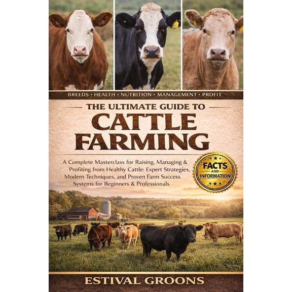 The Ultimate Guide to Cattle Farming: A Complete Masterclass for Raising, Managing & Profiting from Healthy Cattle: , (Paperback)