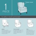 thumbnail image 4 of Zenna Home Pixel Stretch Furniture Cover/Slipcover Wing, 1 -Piece, 4 of 8