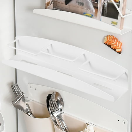 

loopsun Magnetic Refrigerator Remote Control Rack Metal Storage Rack Iron For Kitchen Refrigerator