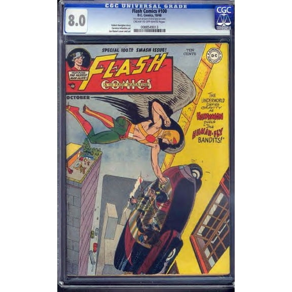 Flash Comics #100 - CGC 8 Comic Book
