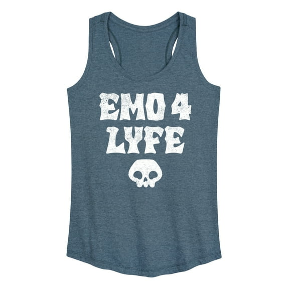 Instant Message - Emo 4 Lyfe - Women's Racerback Tank Top