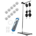 thumbnail image 2 of Physics Teaching Tool with Pulley System and Adjustable Bracket for Laboratory Science Learning Assorted Color, 2 of 8