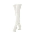 thumbnail image 3 of Stockings for Women Cropper Thigh High Cozy Compression Winter Fashion Womens Socks White, 3 of 6