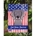 thumbnail image 3 of Carolines Treasures BB2161GF Weimaraner Drapeau du Jardin, 3 of 3