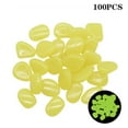 thumbnail image 2 of 100pcs Glow in The Dark Pebbles Luminous Stones Rocks for Garden Aquariums Deco, 2 of 2