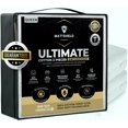 thumbnail image 1 of Mattshield Ultimate Kit de 3 piezas impermeable y anti chinches para cama Queen, 1 of 8